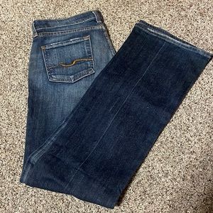 7 for all man kind jeans size 26